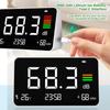 4-in-1 Digital Sound Level Meter ,Desktop Decibel Monitor 30-130dB,for Noise Measureing,Library, with Time&Temp&Humidity Display