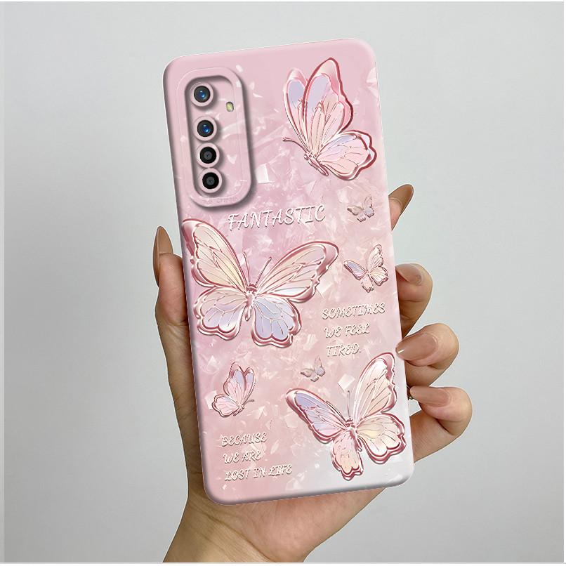 For Realme X2 XT Case RMX1921 RMX1991 RMX1993 Pretty Flowers Silicone Soft TPU Shockproof Phone Cover For OPPO K5 Coque Fundas