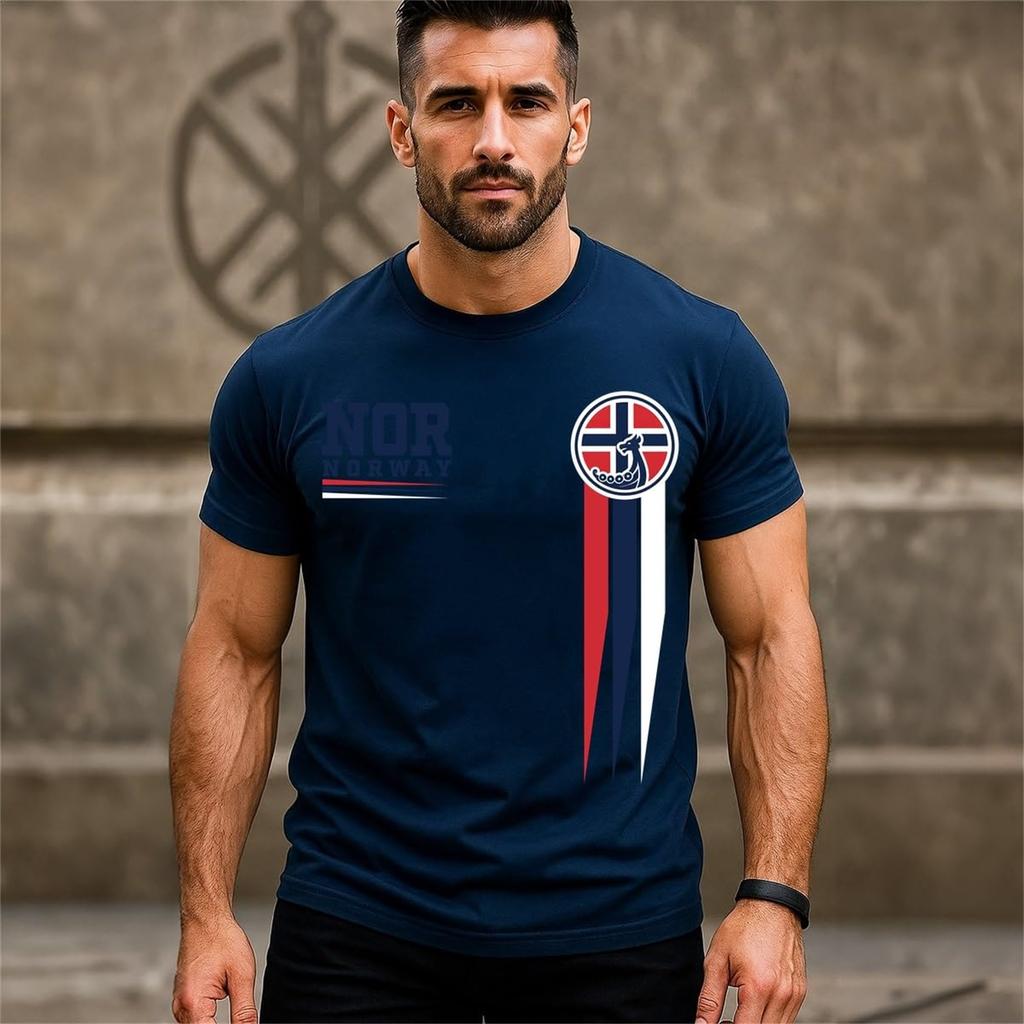 Unisex Soccer Fan Short Sleeve T-Shirt for Men and Women, Casual Sports Top for Day