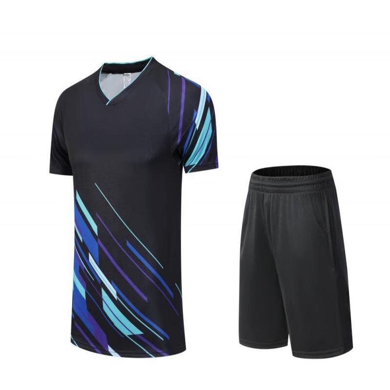 Longchan Unisex Quick-Dry Breathable Badminton Jersey Sports Set