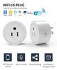 HomeKit US Standard WiFi Smart Socket 10A Switch with Voice Control and Alexa Compatibility