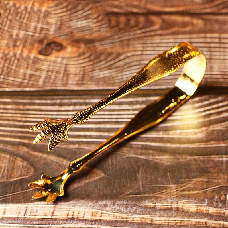 Eiszange aus Edelstahl Talon-Zange, 20cm Gesamtlänge