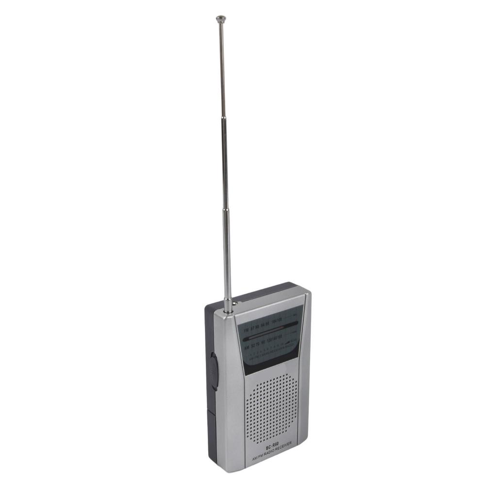 Portable Radio Portable Pocket Small Mini Multifunctional Practical AM FM Transistor Radio Gift