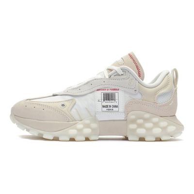 Li Ning Overload Antislip Slijtvast Ademend Lage Top Sports Casual Schoenen Dames sneaker Off-White ARYR026-10