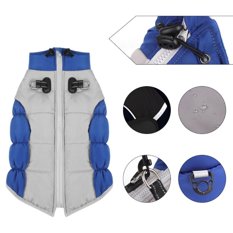 Dogs Warm Coat for Outdoor Activity Puppy Clothes Cats Windproof Jumpsuit Fashion Dog Clothes Chihuahuas Teddydog Outfit