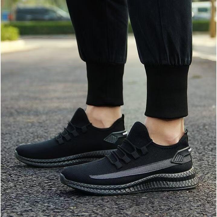 Men's shoes casual sports soft-soled breathable mesh shoes breathable sports running shoes lightweight, non-slip and wear-resistant