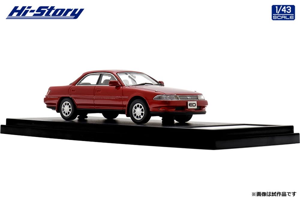 Inter Allied Hi Story 1/43 Scale Toyota CARINA ED 2.0X (1990) Red Mica Finished Model HS475RE