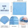 Microfiber Towels for Cars Drying Wash Plush Large Car Wash Towels Thick Car Care Detailing Buffing Polishing Non-scratch Cloth