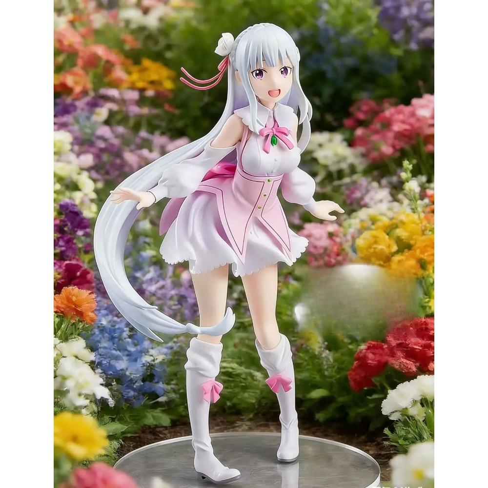 17cm Re Zero Emilia Action Figure Cute Snow Memory Collection Model Toy