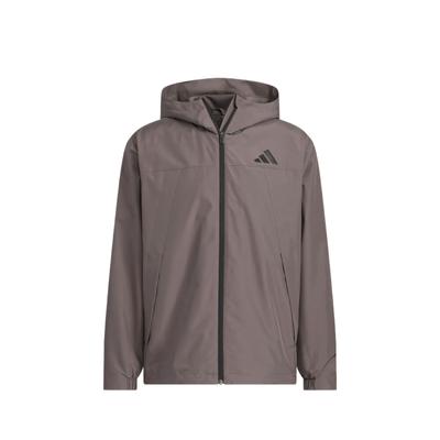 adidas Comfortable Breathable Versatile Windproof Long Sleeve Jacket Unisex Jackets Charcoal KB1750
