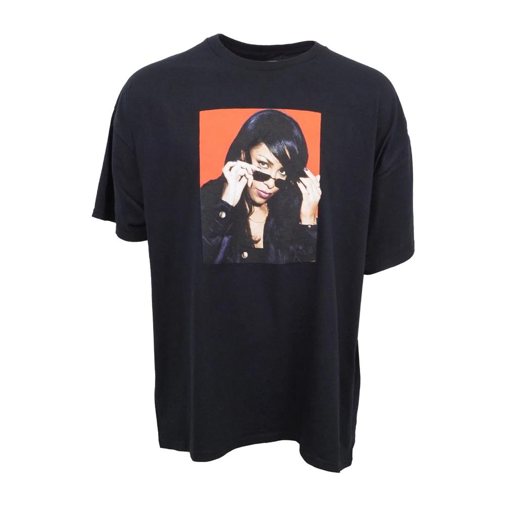 Aaliyah Graphic Photo T Shirt S