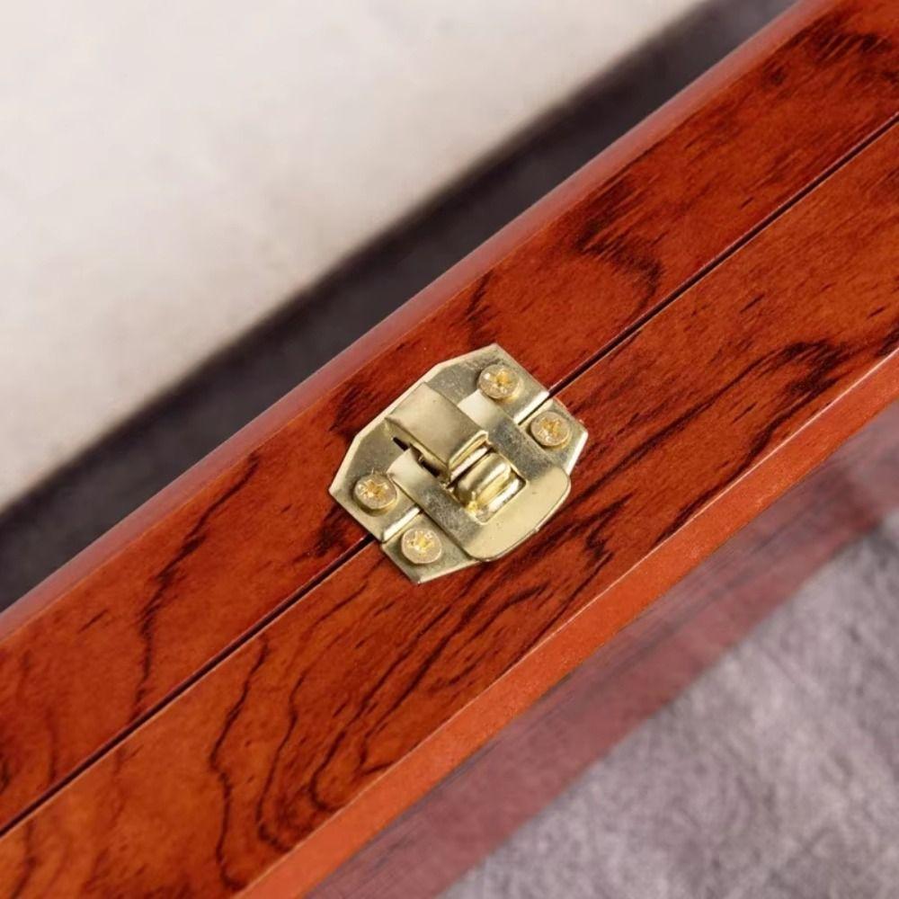 Retro Jewelry Display Box Storage Box Jewelry Packaging Box Wooden Jewelry Box  Living Room