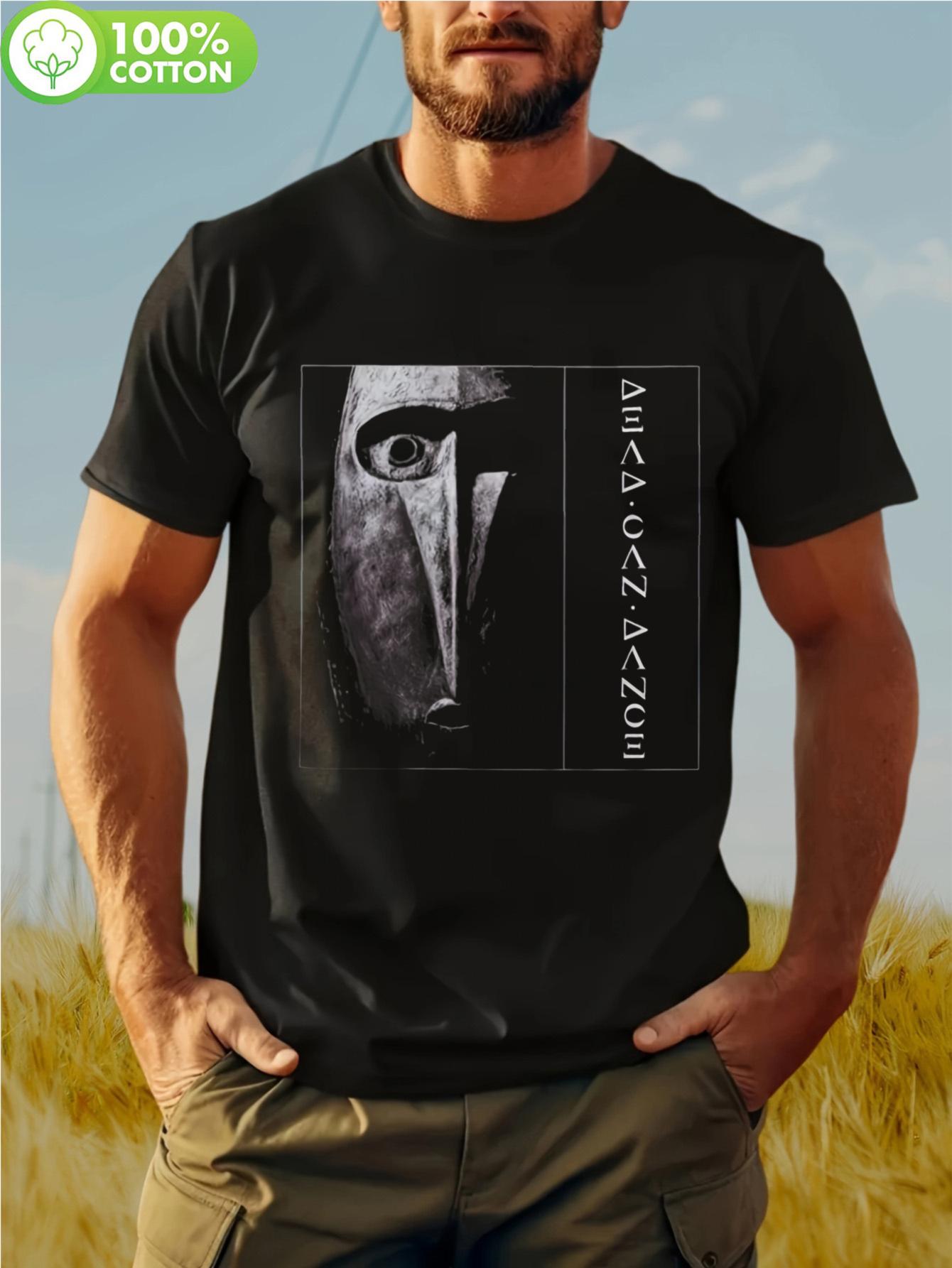 

Dead Can Dance Vintage 1984 Official Band T-Shirt - Greek Letters & Bold Print Retro S