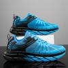 Large Size Four Seasons Couple Running Shoes Heightening Shoes Single Mesh Hollow Flyknit Breathable Casual Versatile Sports Shoes