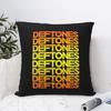 Metal Punk Rock Deftones Square Pillowcase Cushion Cover Pillow Case Throw Pillow Cover for Home Bedroom Car