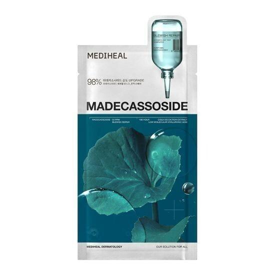 Mediheal Masque Essentiel 24mLx10pièces Collagène, Hyaluronate, PDRN Rose, Arbre à Thé, Vitamine C, Madécassoside, Céramide/ KBeauty