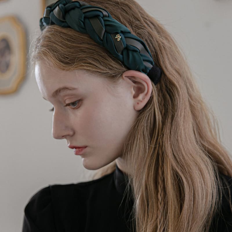 Jean Paul Clarisse Leather French Hairband JP-22-192HB