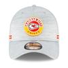 Casquette stretch New Era 39Thirty - NFL SIDELINE 2020 - Kansas City Chiefs - Gris