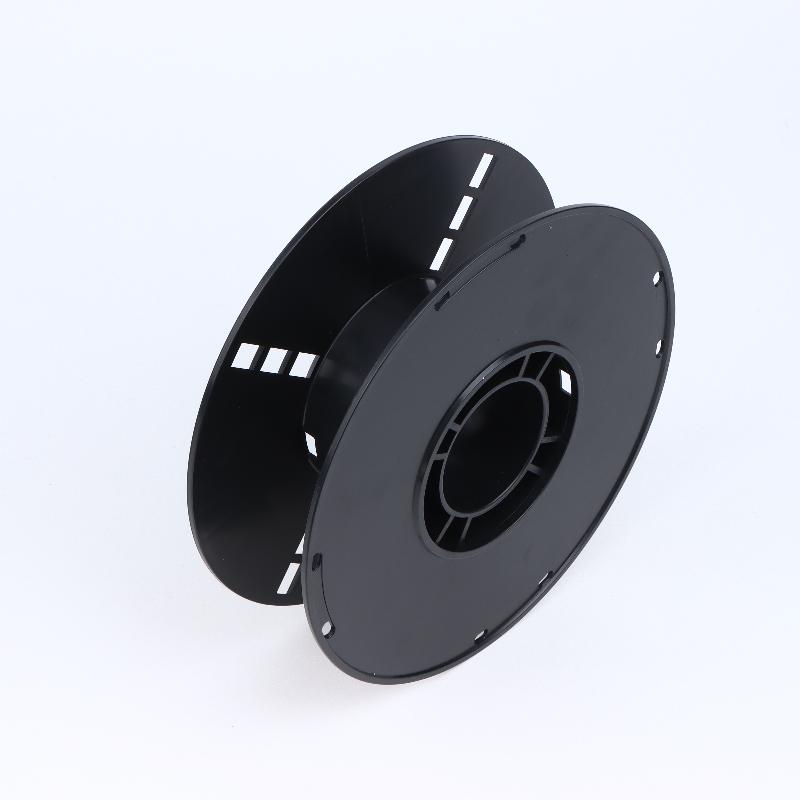 Plastic Wire Spool Extension Cord Storage Reel Small Cable Spool Cord Winder For Camping Caravan Motorhome Black Wire Management