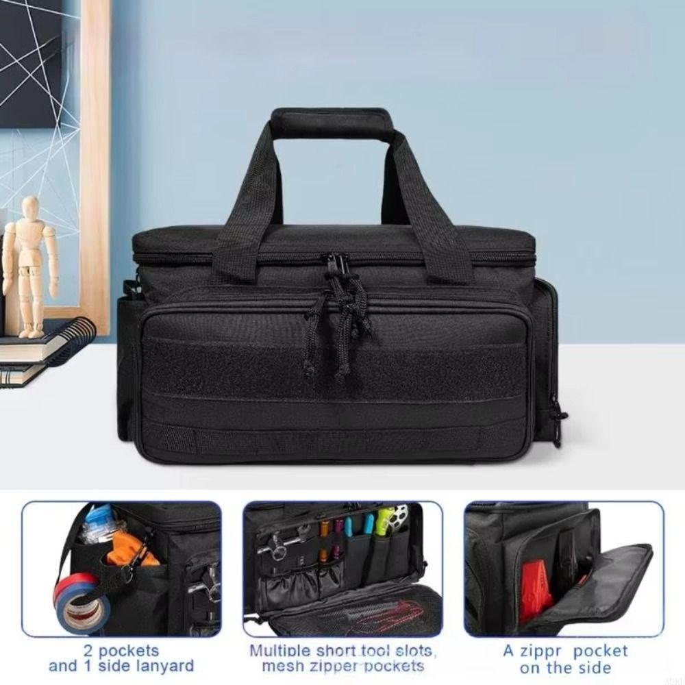 Wear-Resistant Tool Storage Bag Oxford Cloth Tool Organizer Tools Collection Bag  Repairmen
