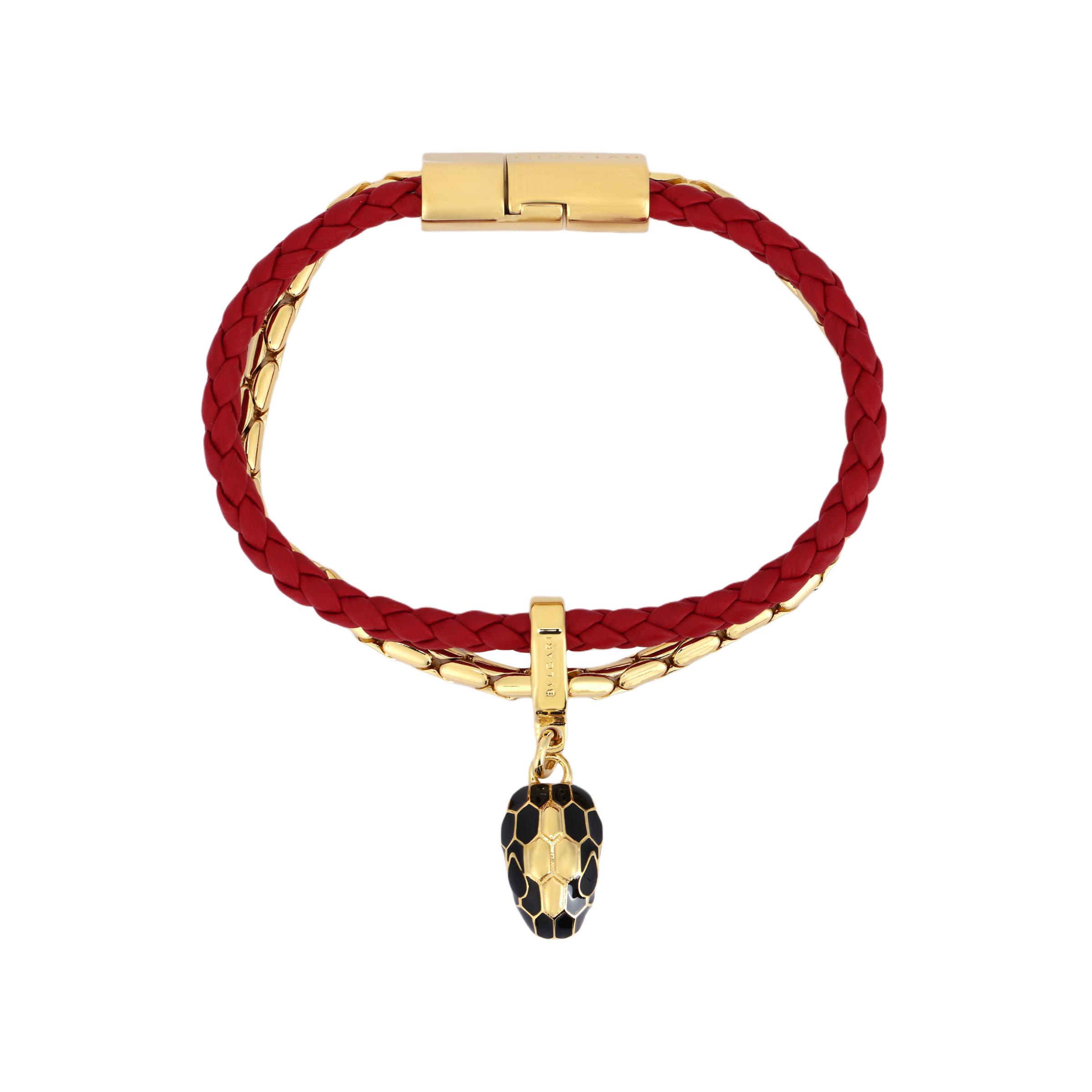 

Браслет з логотипом Bvlgari Жіночі браслети Червоний 294704 Box,Warranty (2025),S