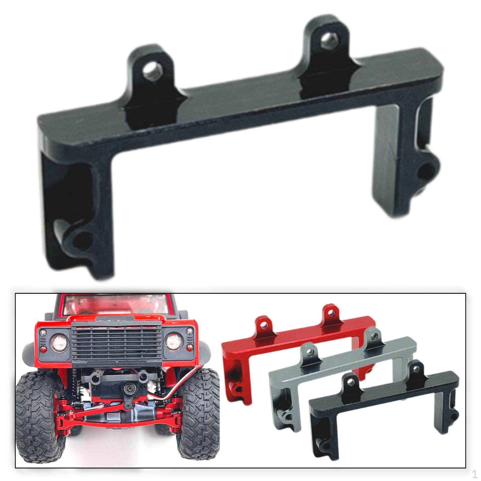 

RC Car Servo Fixing Mount Direct Replace 1:24 Easy to Install Sturdy DIY Accessories for Truck Black