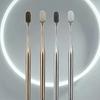 Gold Silver Dental Brushes Luxury Adult Tooth Brush Oral Care Manual Toothbrush  Family Oral Care