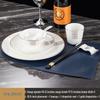 Luxury Wear-Resistant Gold Rim Bone China Dinnerware Set for Hotels and Restaurants - Includes Bowls, Plates, Spoons, Cups, and Chopsticks
