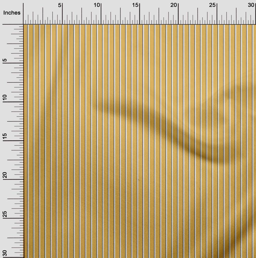 oneOone Cotton Flex Fabric Vertical Stripe Print Sewing Fabric BTY 40 Inch
