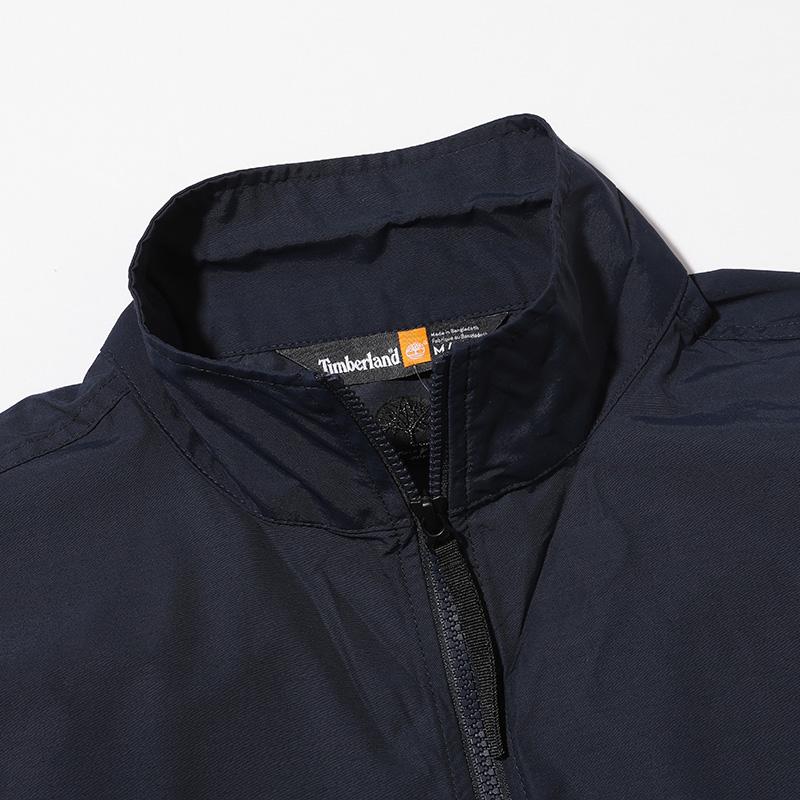Timberland Half-Zip Pullover Design Casual Stand Collar Jacket Men jackets Navy-Blue A6Q3N-433