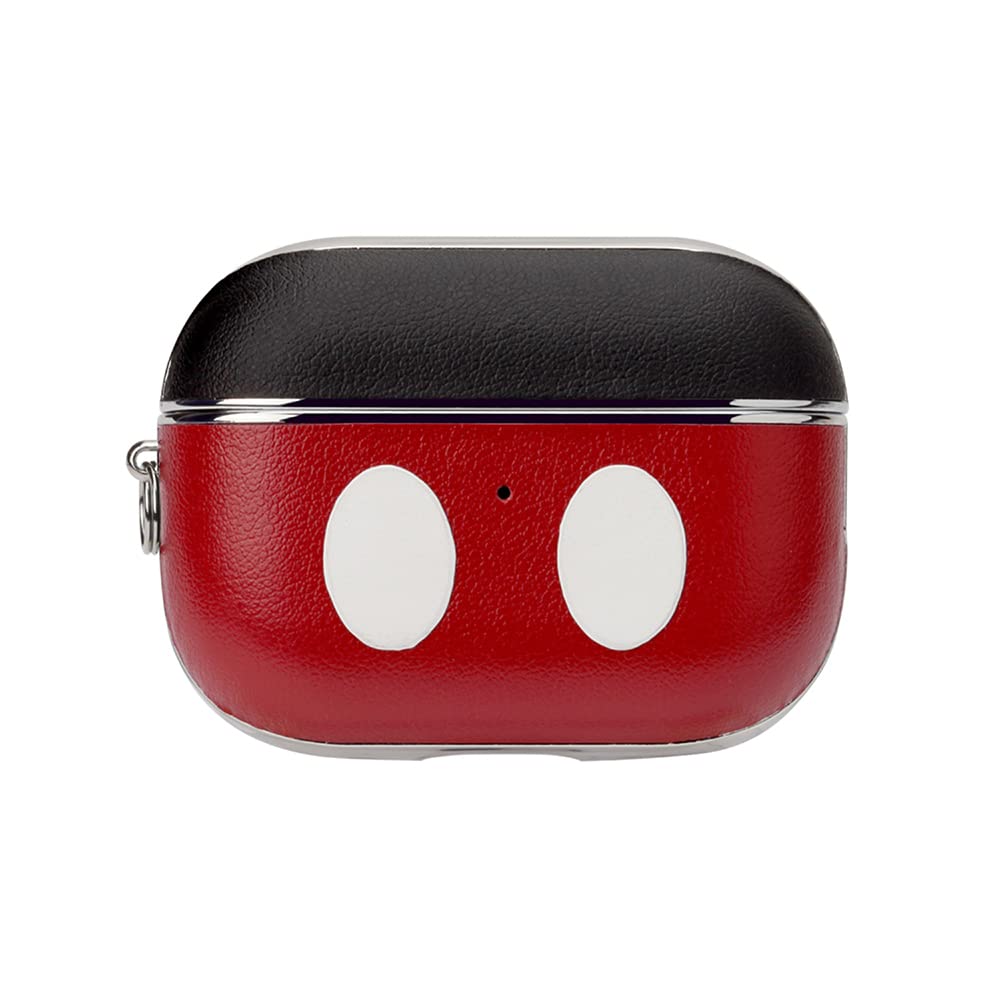 Premium Style PU Leather Case for AirPods Pro (1st/2nd Generation) [Mickey Mouse] PG-DAPP2LP01MKY