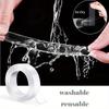 Perfect for Kitchen and Bathroom Supplies Double-sided Tape Versatile Reusable Double-Sided Waterproof Adhesive Tape