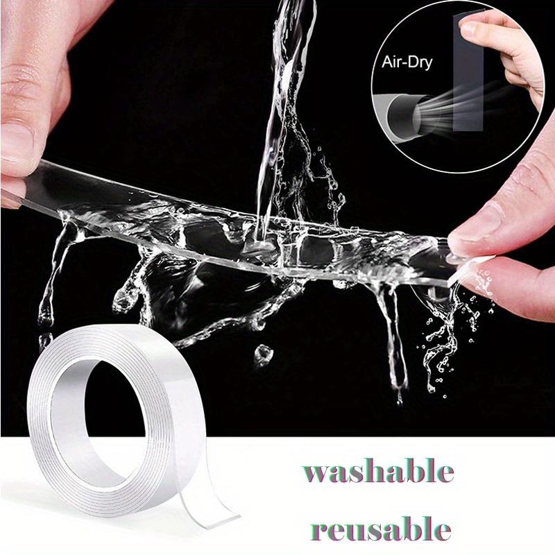 Perfect for Kitchen and Bathroom Supplies Double-sided Tape Versatile Reusable Double-Sided Waterproof Adhesive Tape