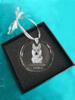 Czechoslovakian Wolfdog, Czechoslovak Vlcak - crystal bauble with a photo, dog photo in crystal, personalized Christmas tree ornament by Art-Dog brand