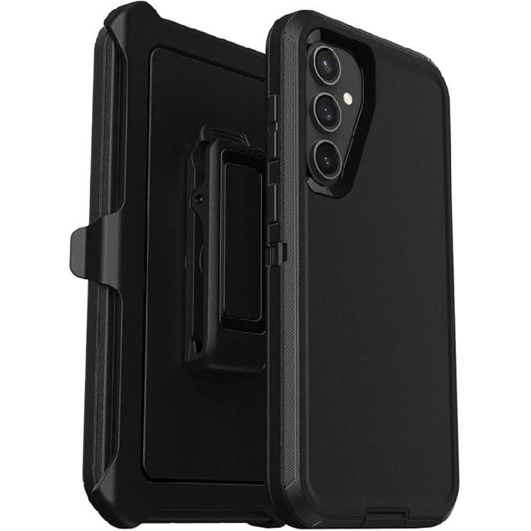 Defender Case Compatible with Samsung Galaxy S23 Ultra Defender Phone Case Screenless, Rugged & Durable, Black