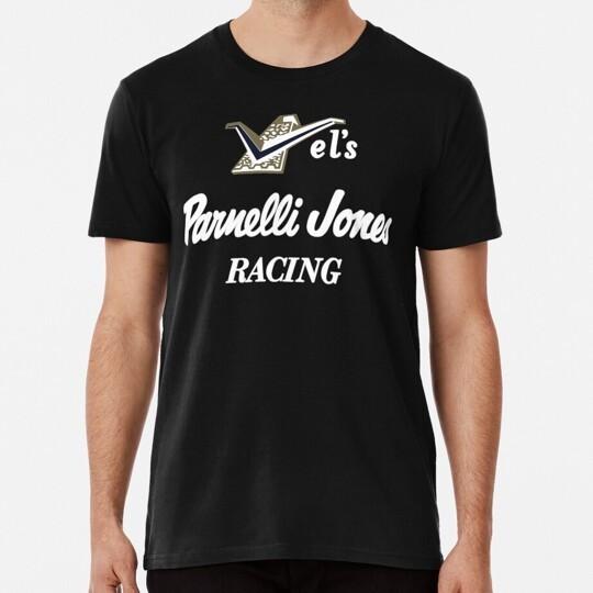Retro Vel s Parnelli Jones dark Colors Made in the USA T-Shirt S