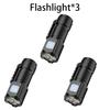 Powerful LED Flashlight Mini Lantern Super Bright Cap Clip Lamp Light USB Rechargeable Torch Waterproof Camping Fishing Outdoor