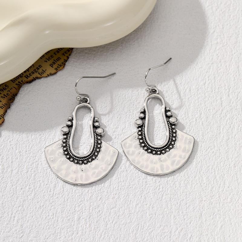 

Аксессуары Богемный Винтажный Веер Серьги Ожерелье Набор Стильные Полые Аксессуары