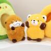 Strange Capybara Doll Plush Toy Removable Doll Pillow Girls Sleeping Doll Cute Birthday Gift
