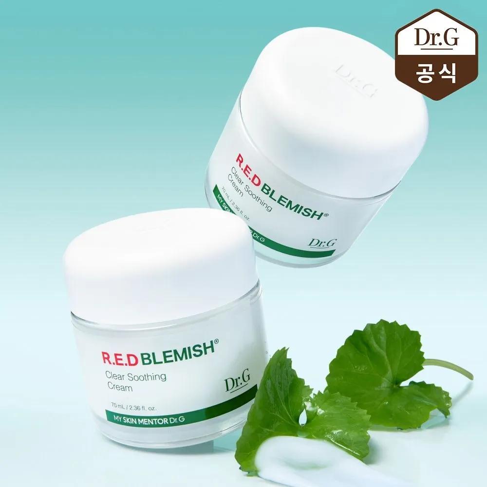 

[1+1] Red Blemish Clear Soothing Cream 70ml (Jar)