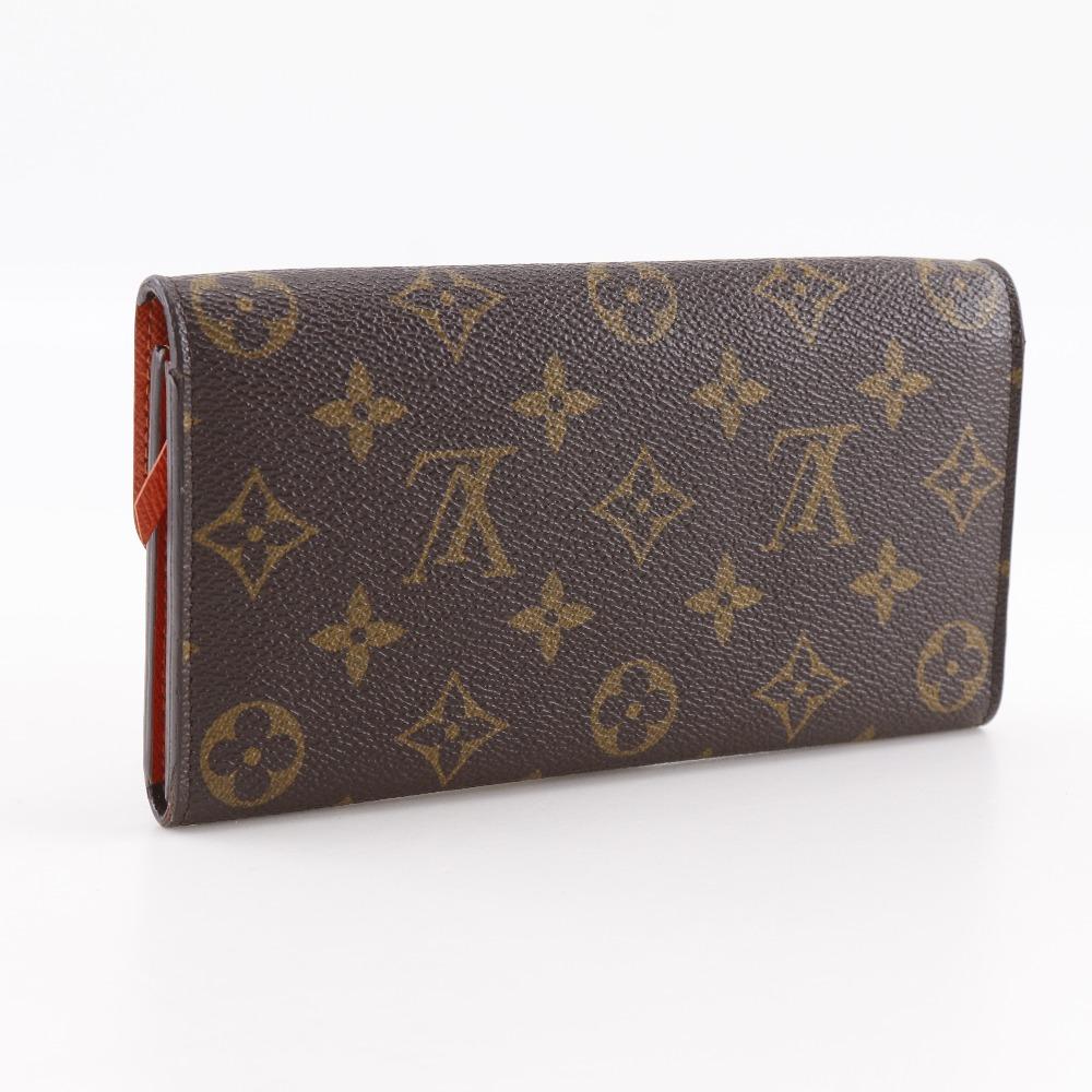 LOUIS VUITTON Emily Purse M62011 Brown / orange Monogram canvas Women Used
