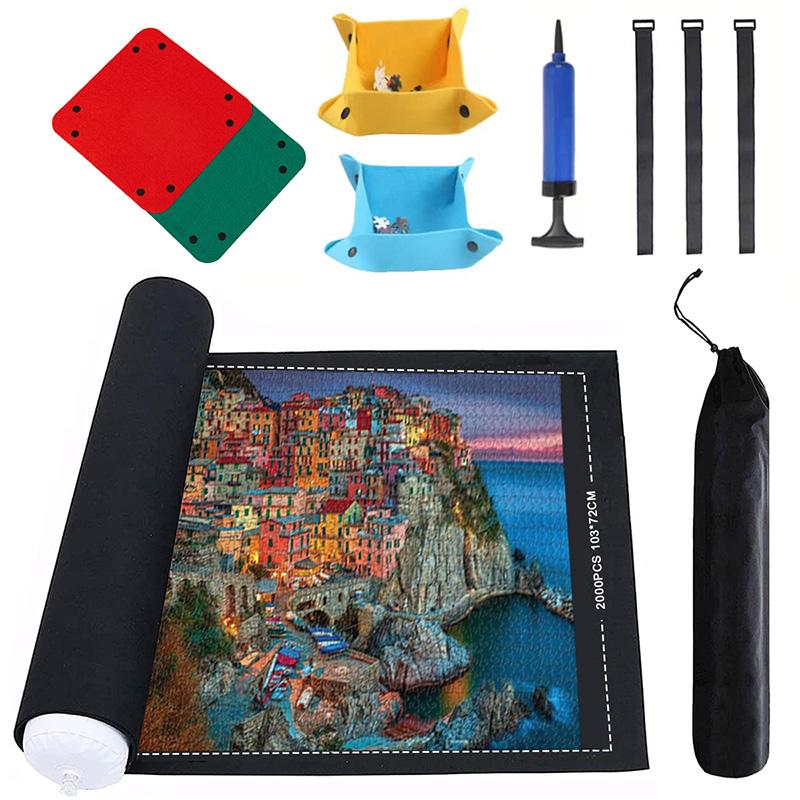 1500-3000PCS Puzzle Storage Mat Portable Storage Blanket Anti Slip Felt Fabric Adult DIY Handmade Product Storage Tool TMZ