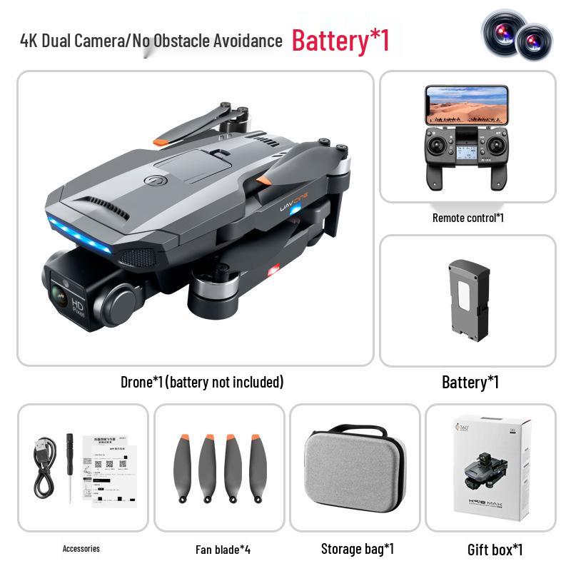 K918MAX Professional HD Drone with Laser Obstacle Avoidance and GPS