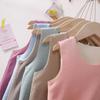 Kids' Seamless Fleece Vest: Adjustable Fit Baby Belly Warmer for Boys & Girls - Autumn/Winter Sleeveless Jacket
