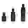 MUQZI Sports Accessory 4Pcs/Set Fishing Bite Alarm Quick Release Adapter Rod Support Holder Connector