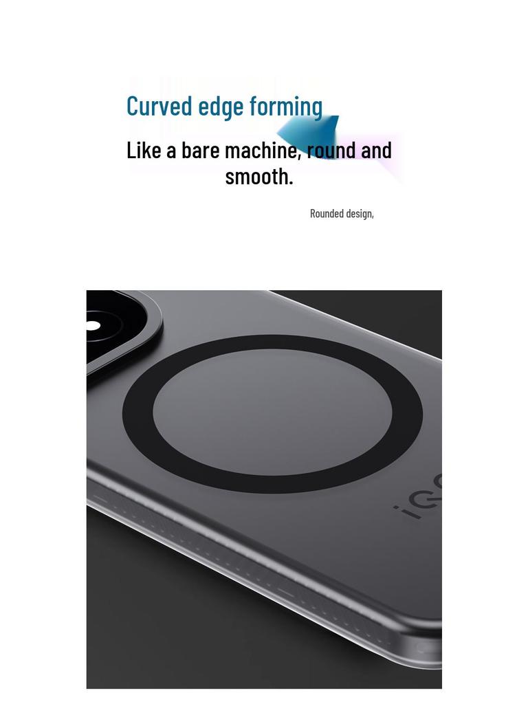 IQOO 15 Ultra-Thin Magnetic Frosted Matte Phone Case – Minimalist, Anti-Drop Protective Cover