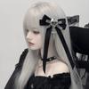 Y2K Bow Skull Side Clip Lace Hair Accessories Cute Ponytail Braid Hair Clip  Halloween