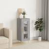 VidaXL Buffet Sonoma Grey 34.5x34x90 Cm Engineered Wood 828786