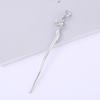 New Women Metal Hairpins Clips Simple Hair Stick Alloy Chopstick For Bun Updo Wedding Hairstyle Design Tools Hair Accessories