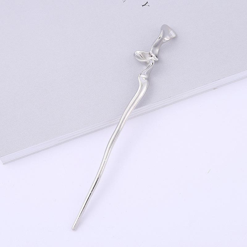 

Vintage Hair Stick with Natural Stone Retro Chinese Hairpin For Women Hair Accessory for Bun Hairstyle Hanfu & Daily Wear